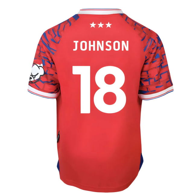 2025-2026 Ipswich Town Away Jersey (Kids) (Johnson 18)