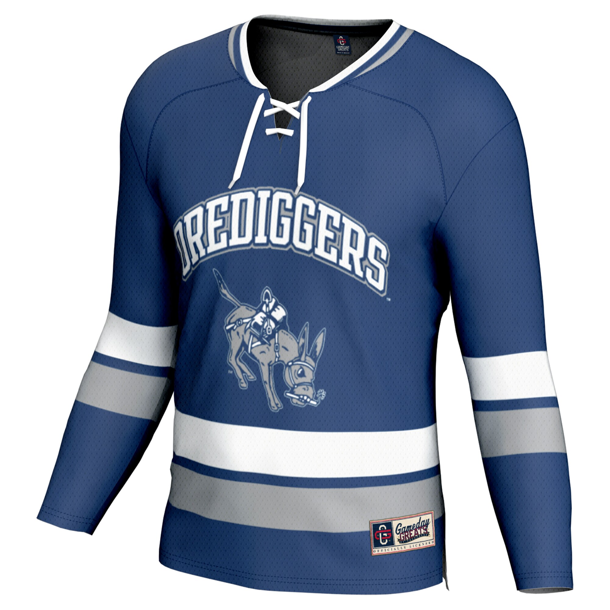 [DDG] Colorado School of Mines Orediggers GameDay Greats Youth Spirit Hockey Jersey - Blue