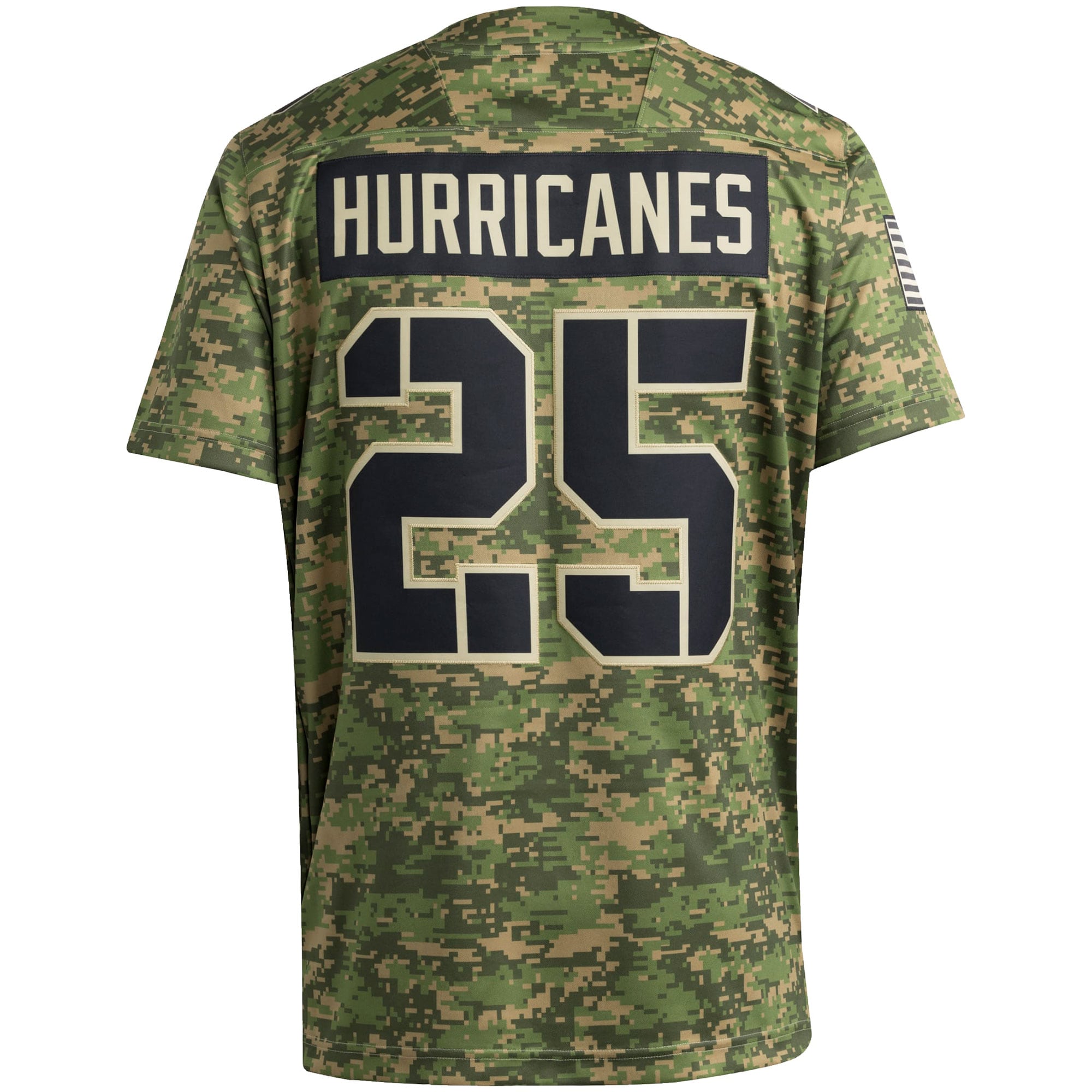 [NJP] Miami Hurricanes Honor & Support Premier Strategy Jersey - Camo