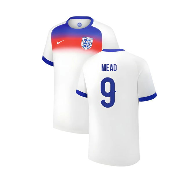 Match Replica England Home Fan Jersey (Womens)