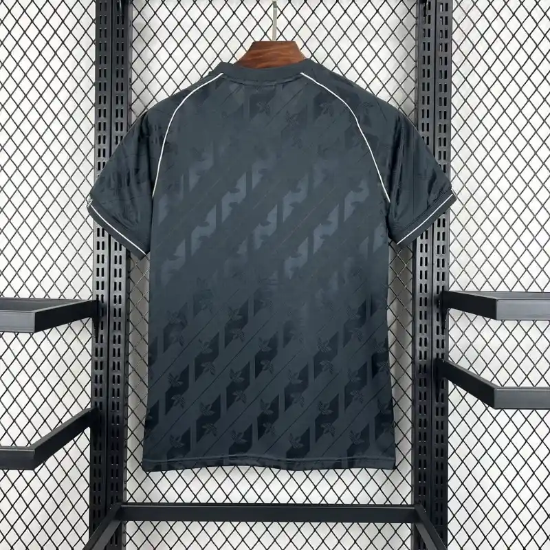 Real Madrid Black Retro Model Soccer retro kit