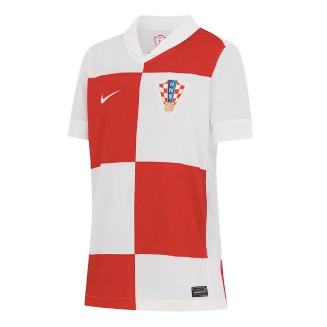 Authentic 2024-2025 Croatia Home Jersey Athletic Football