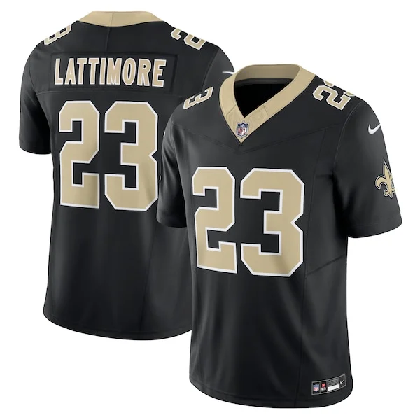 New Orleans Saints Limited NFL Jersey - Black | Authentic Football ...