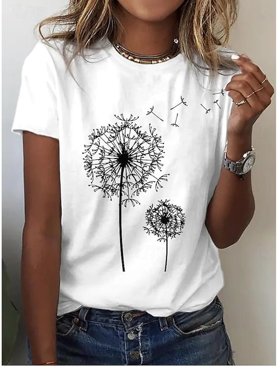 Women's Mini Dress Casual Dress T Shirt Dress Tee Dress Floral Dress Fashion Modern Daily Outdoor Vacation Regular Fit Graphic Geometric Short Sleeve Crew Neck White Yellow Navy Blue Grey Summer