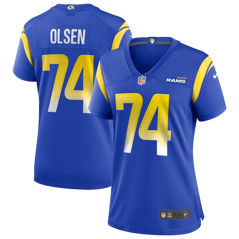 None Merlin Olsen Los Angeles Rams Football Franchise Limited Edition
