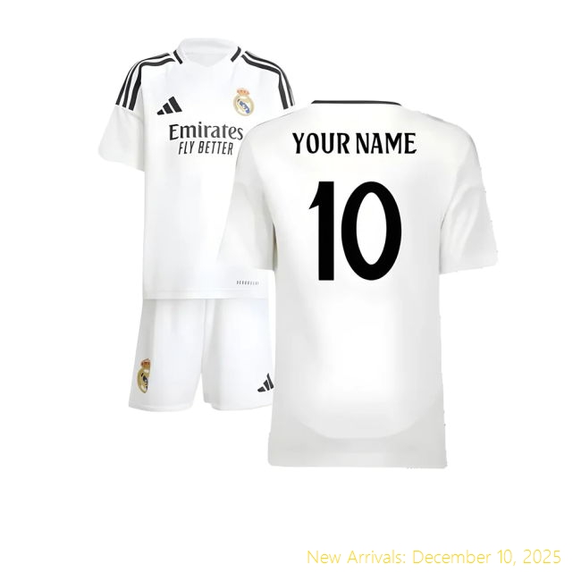 Official Real Madrid 2024-2025 Home - El Clasico - High Performance