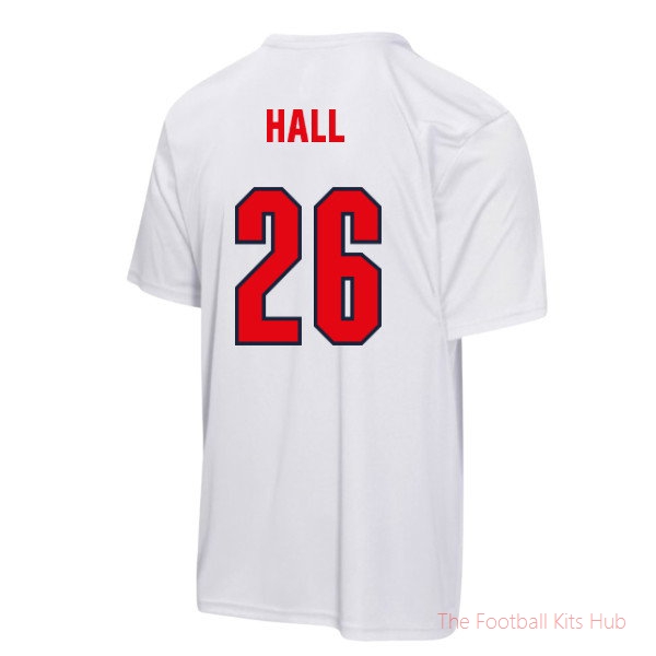 England 2026 T-Shirt Hall #26 World Cup Jersey - Stadium Edition
