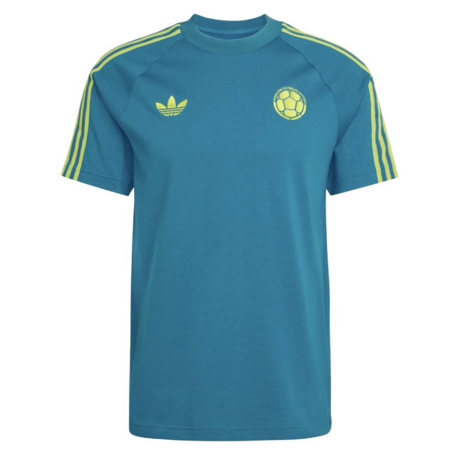 [JED] 2026-2027 Colombia Originals T-Shirt (Mystery Petrol) (Cuadrado 11)