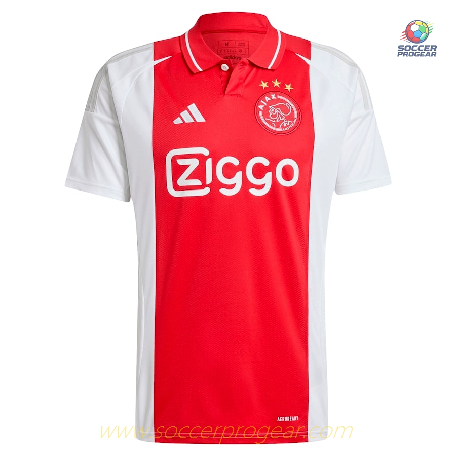 Ajax Home Match Team Shirt 2024-2025 Season