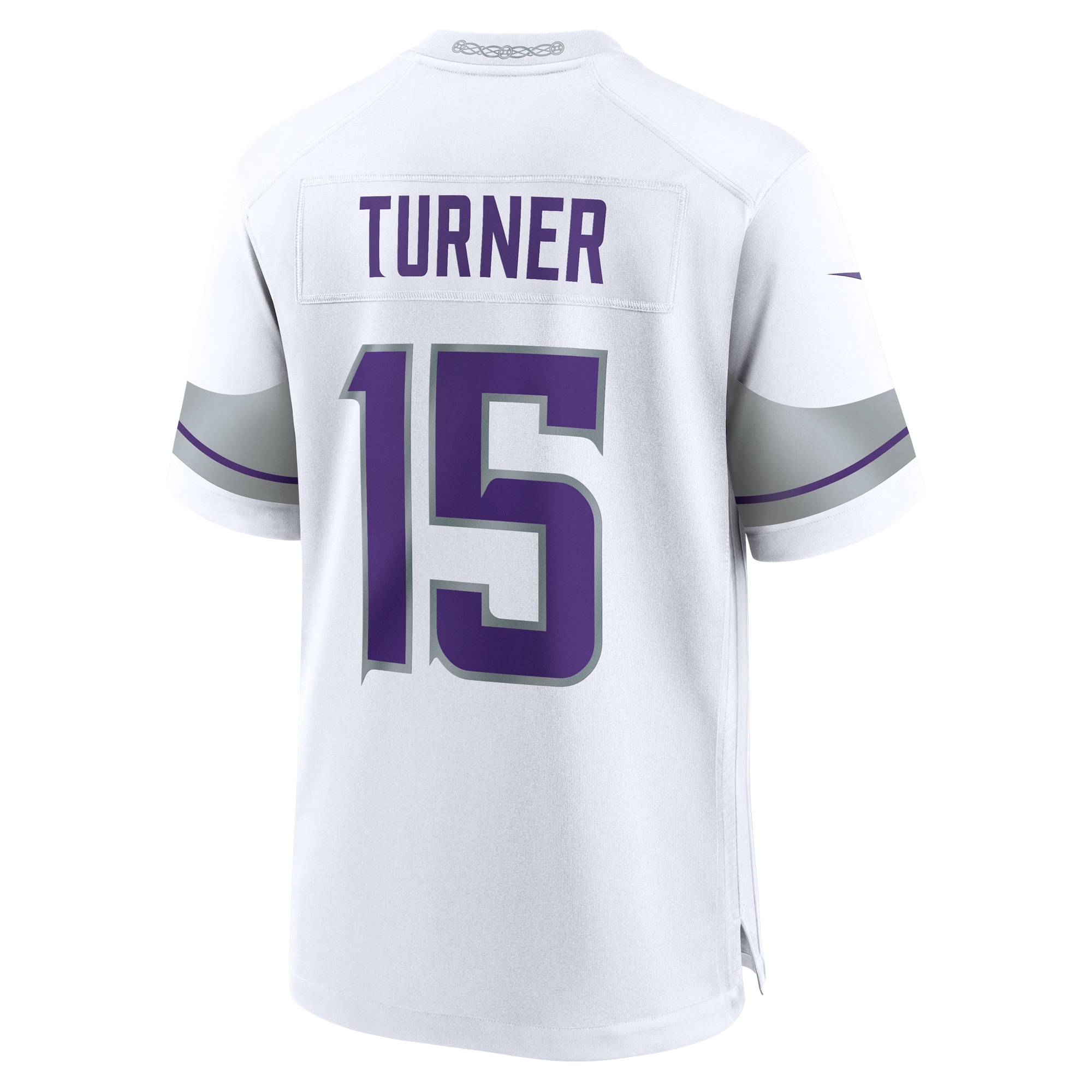 [ESK] Dallas Turner Minnesota Vikings Alternate Game Jersey - White
