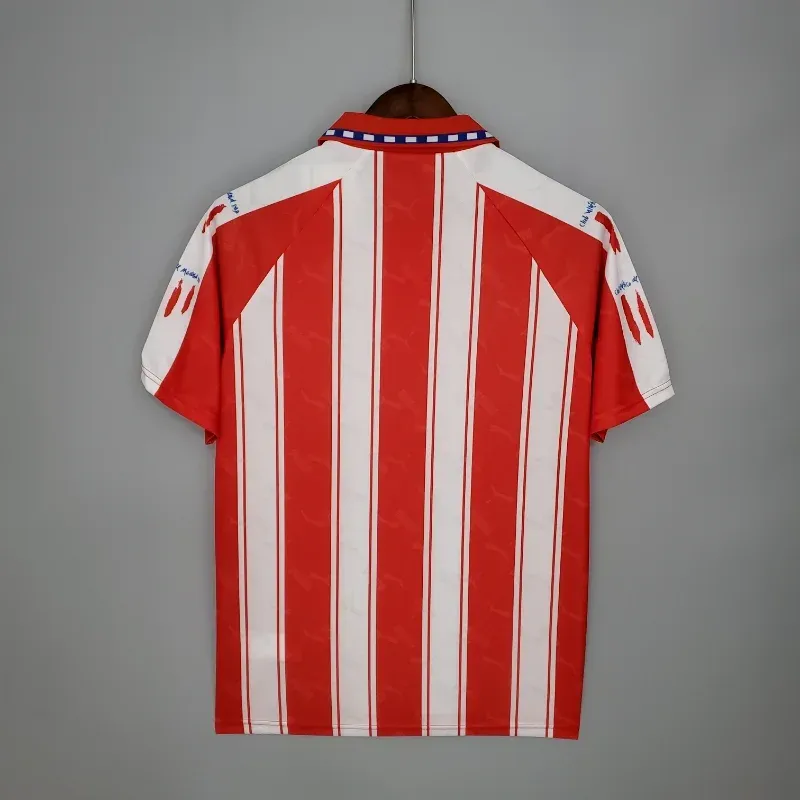 Cheap 1994-1995 Atletico Madrid Jersey retro kit