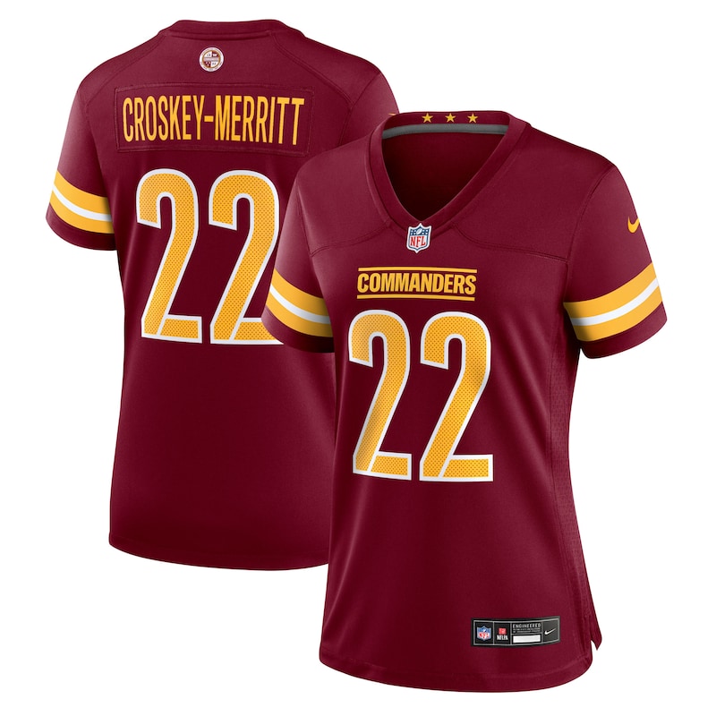None Jacory Croskey-Merritt Washington Commanders Football Franchis...
