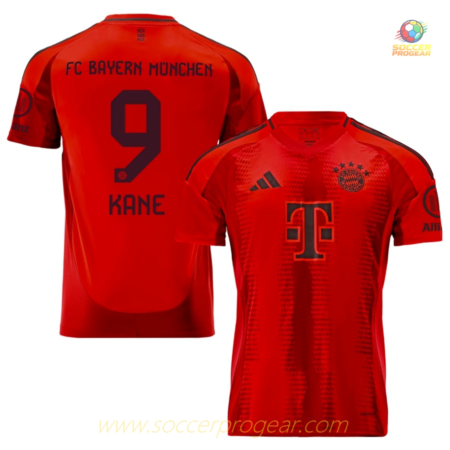 Football Soccer Jersey Bayern Munich Home 2024-25 Edition Kane