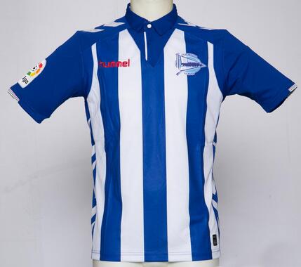 Deportivo Alavés Home 201617 Soccer Jersey Shirt - Official Replica