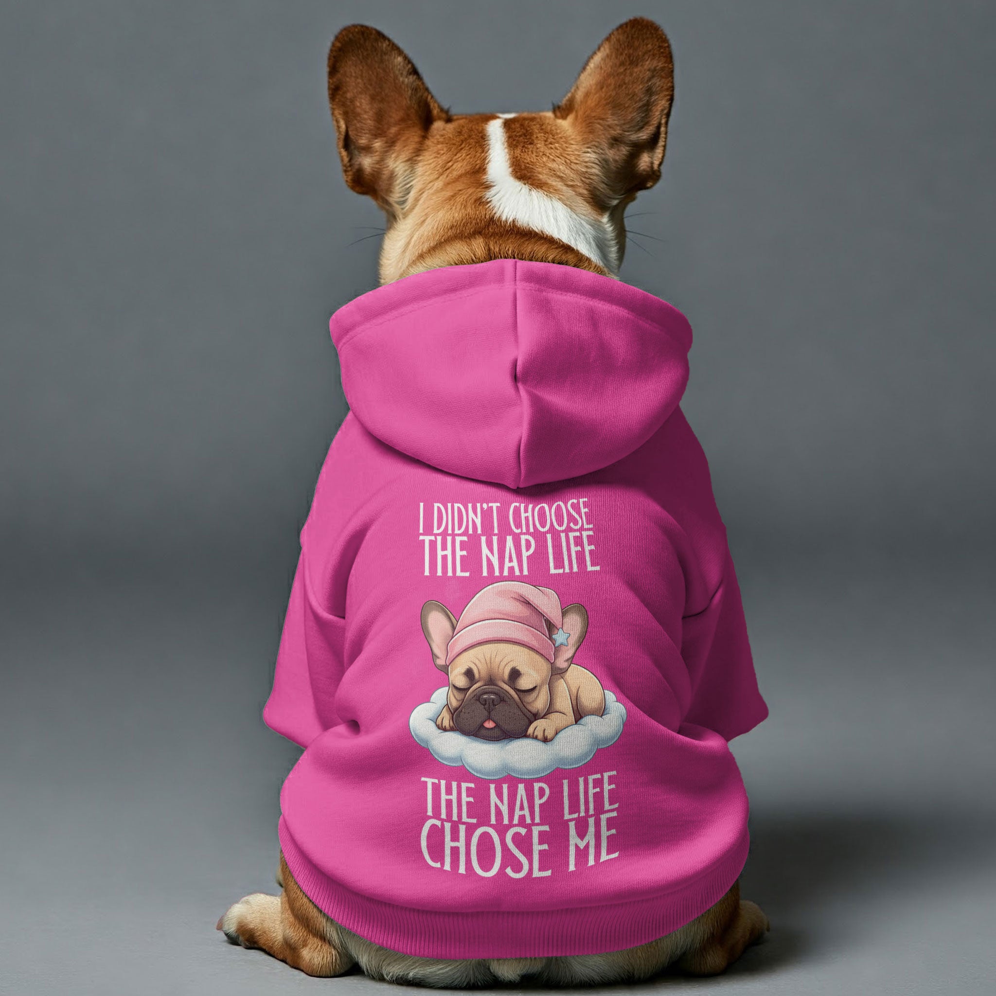 Minimal-Aesthetic The Nap Life - Personalized French Bulldog Hoodies ...