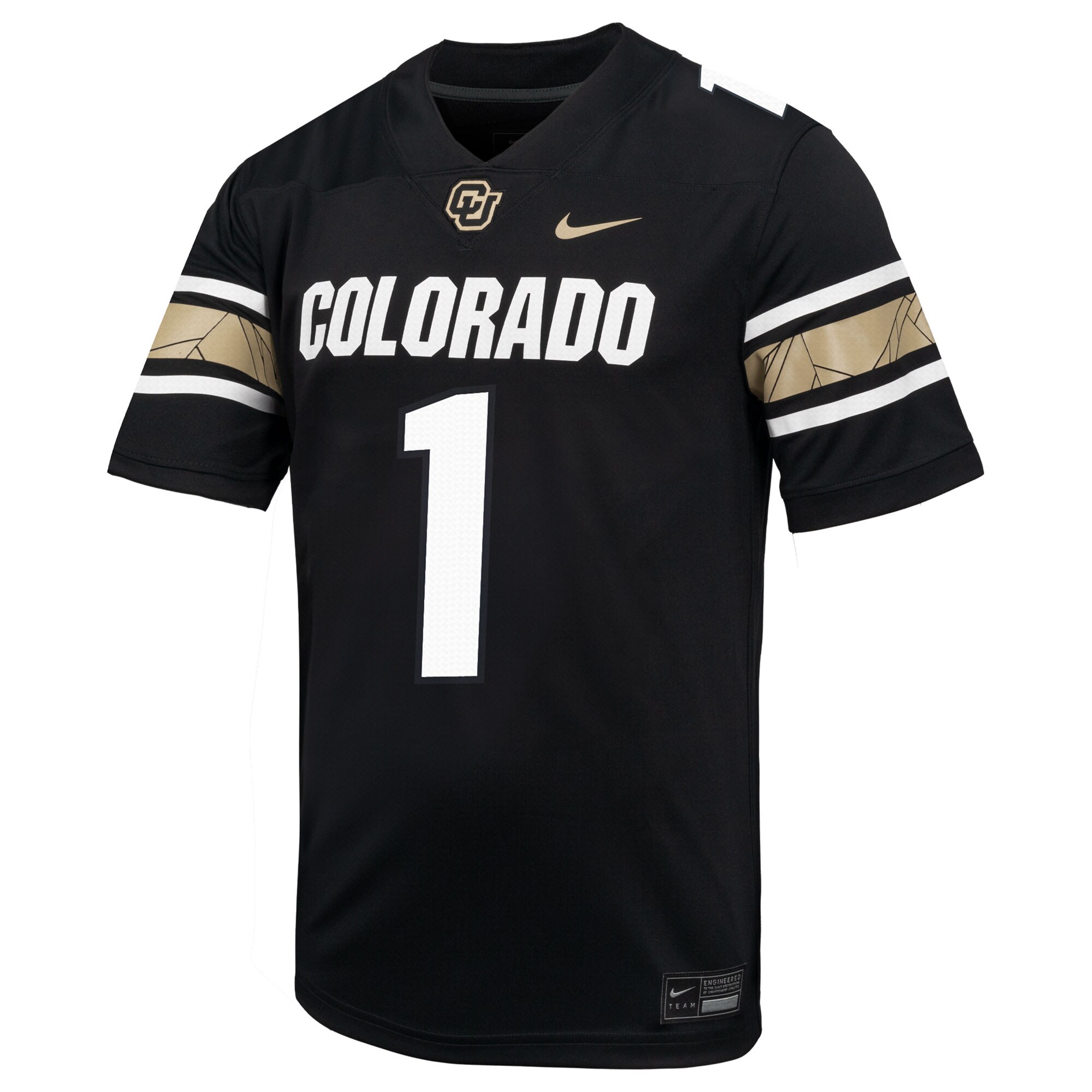 [DDG] Colorado Buffaloes Throwback Game Jersey - Black