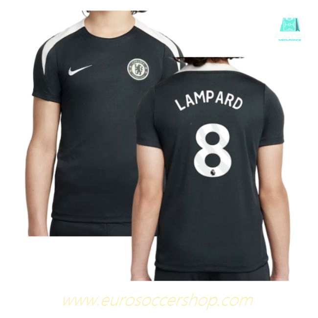2025-2026 Chelsea Strike Training Shirt (Green) - Kids (Lampard 8)