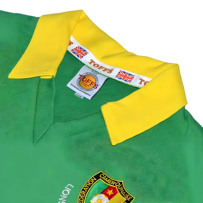 Cameroon Football Team Unique Item Home Rare Jersey (Cameroon 1982)