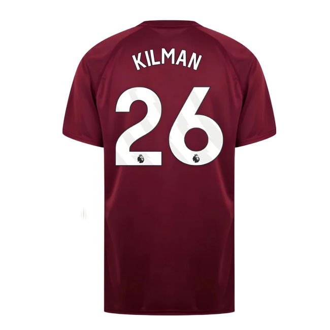 Kilman 26 Supporter Grade West Ham Home Fan Jersey (Adults)