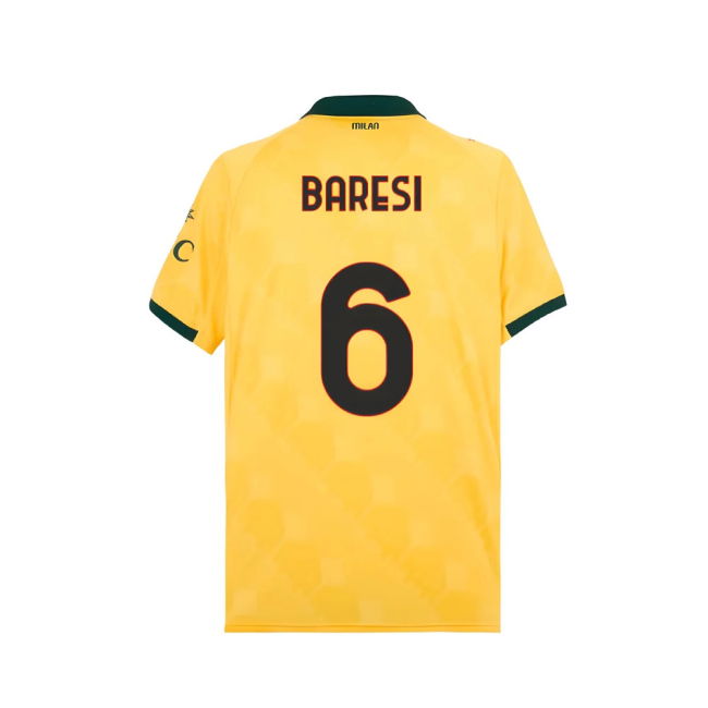 2025-2026 AC Milan Third Shirt (Baresi 6)