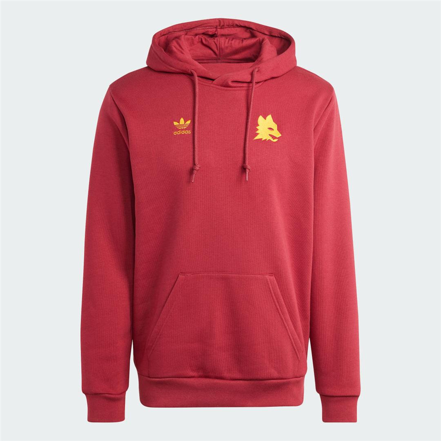 Authentic AS Roma Red Hoodie 202526 - Official Replica 10567