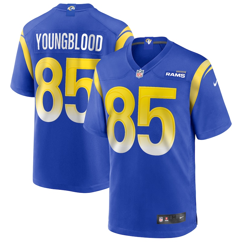 None Jack Youngblood LA Rams Affordable Replica Jersey for NFL Fans