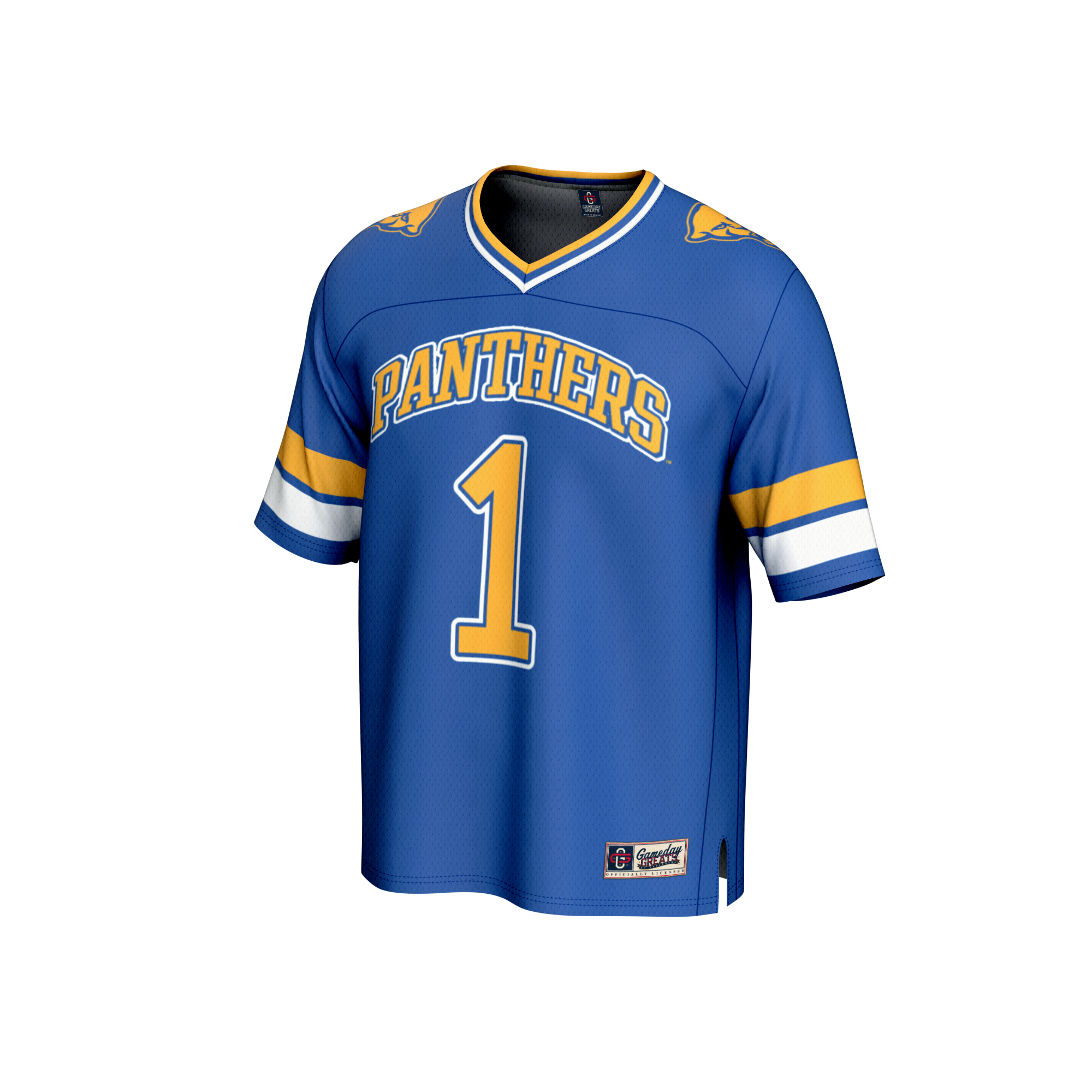 #1 Pitt Panthers GameDay Greats Lightweight Collegiate Football Fashion 2026/2027 Football Jersey - Royal