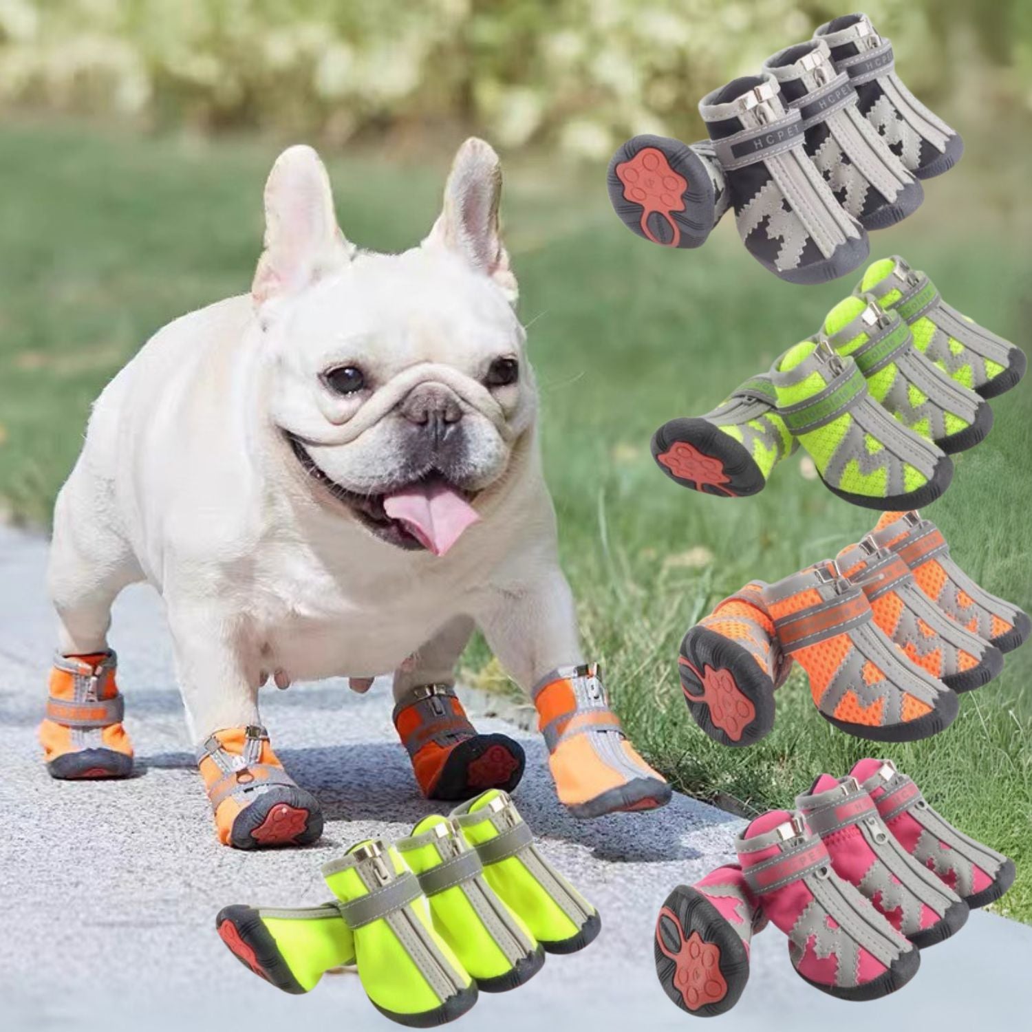 French Bulldog Booties – Non-slip And Durable Pet Gear | Safe For Paws