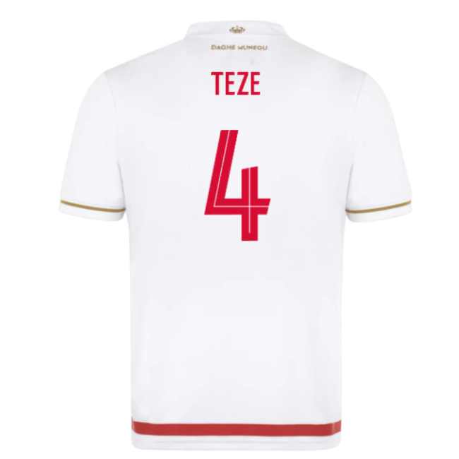 Official Monaco (asm) 2025-2026 Home - Football Shirt - Premium