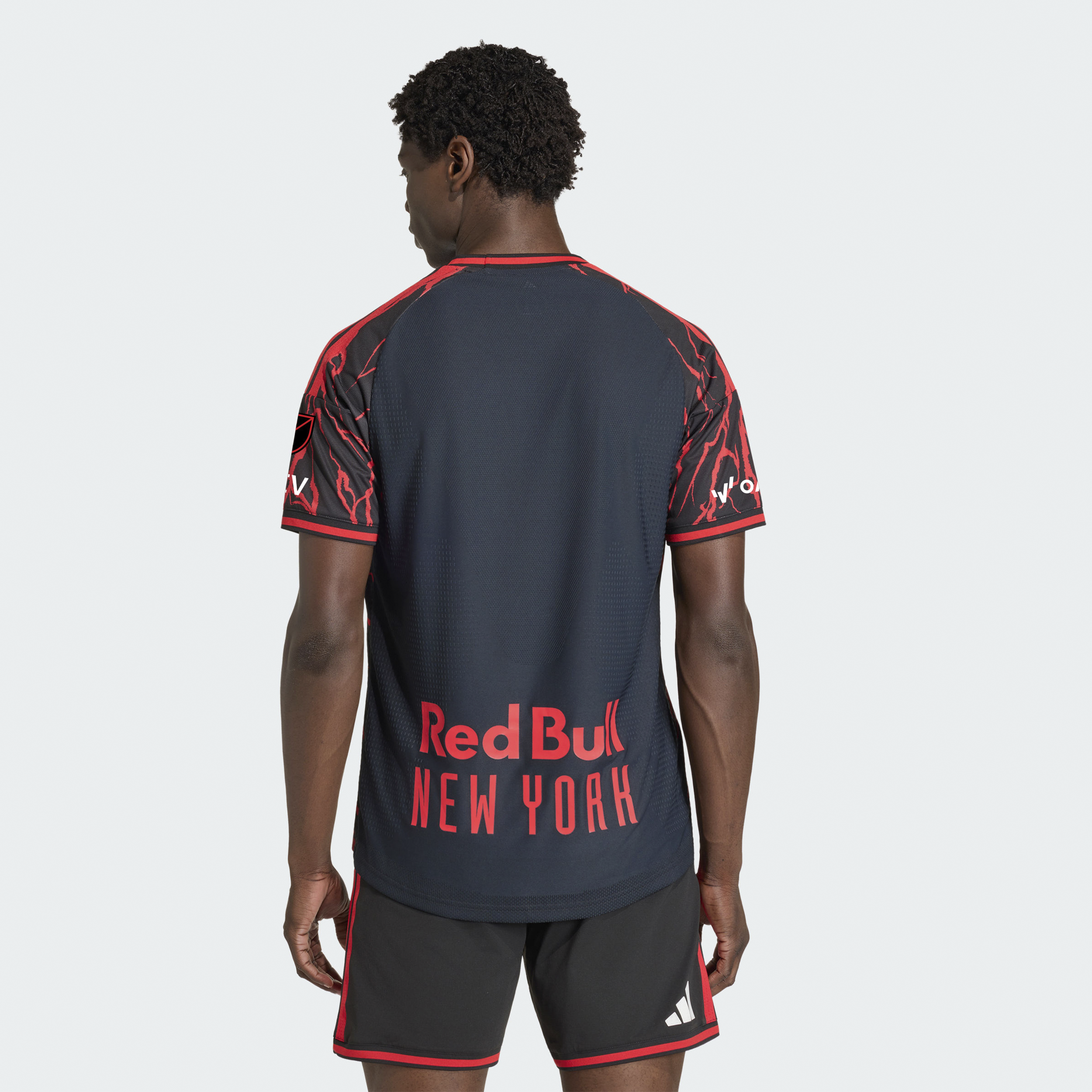 [JED] New York Red Bulls 2026 The Rooted Kit On-Field Authentic Patch Jersey - Black