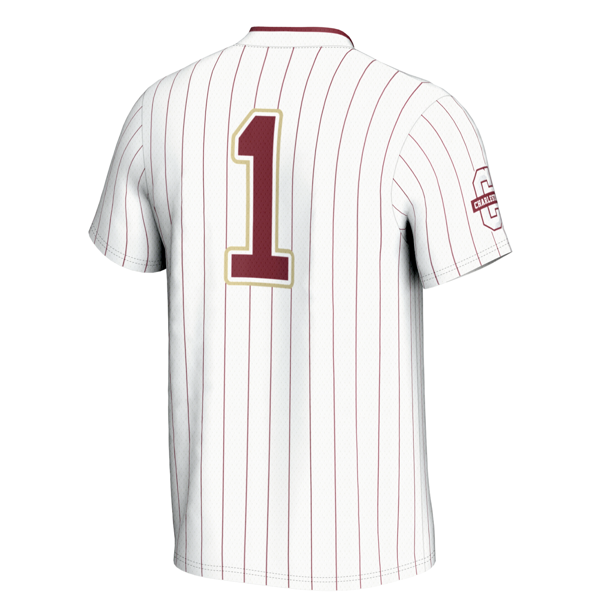 [NJP] Charleston Cougars GameDay Greats Unisex Lightweight Softball Jersey - White