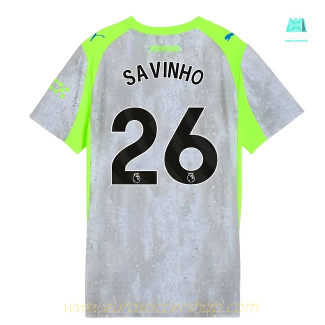 2025-2026 Man City Third Shirt (Womens) (Savinho 26)