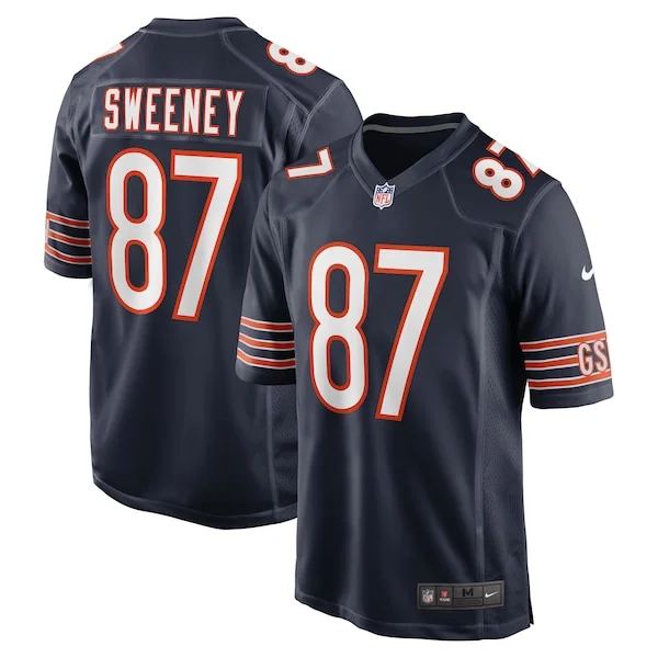 None Tommy Sweeney Game Jersey - Navy | NFL Player Jersey | NFL Footba