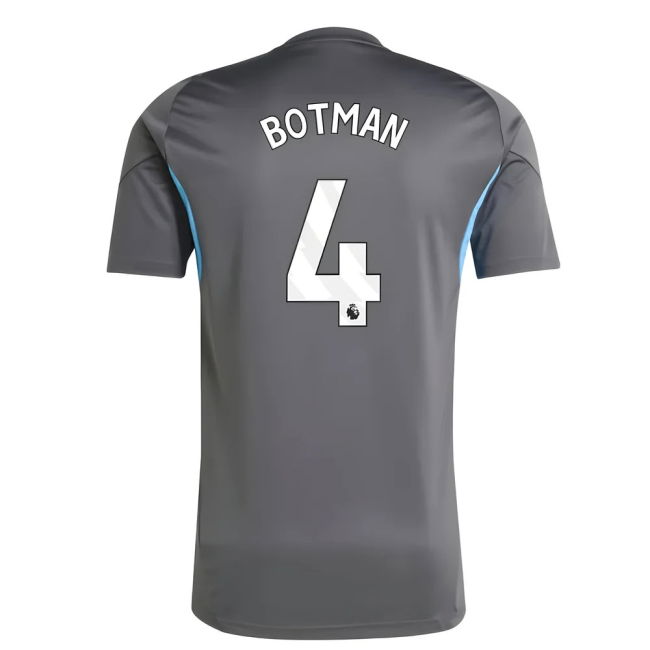 Ultra Comfort Official Newcastle Newcastle Training Shirt Grey Bot...