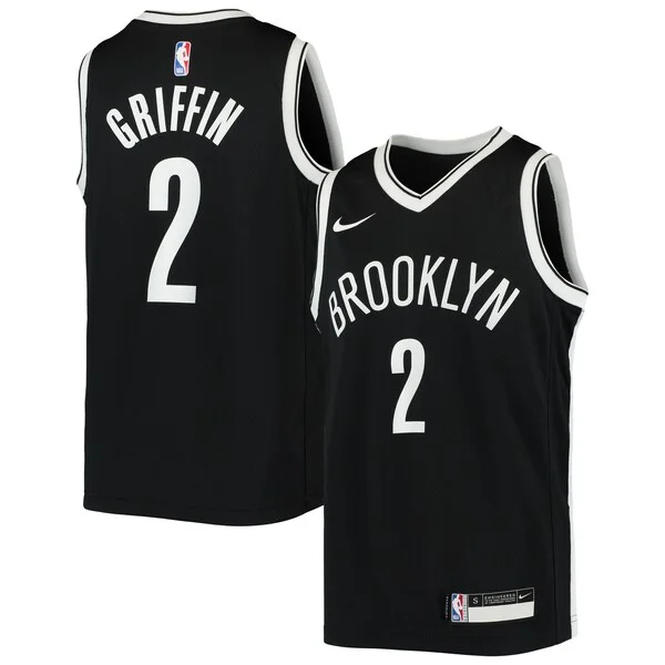 Blake Griffin BKN Swingman Jersey - retro high-quality - Black