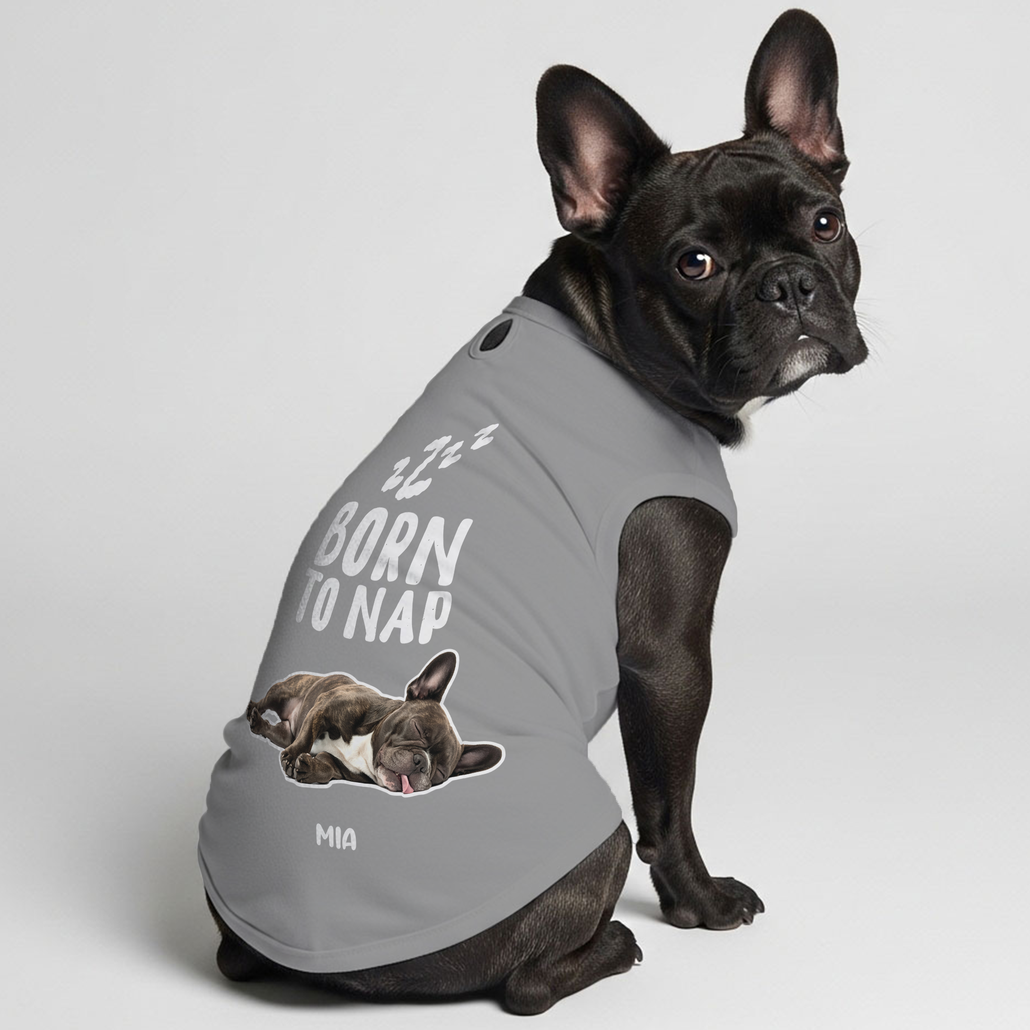 Frenchie Shirt | Custom Dog T-shirt For French Bulldogs Outdoor Style