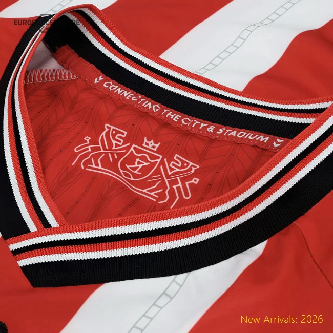 Official 2025-2026 Sunderland Home Shirt (kids) - Premium Quality
