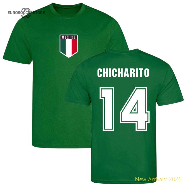 Chicarito Mexico 20242025 Training Shirt  Durable Drifit