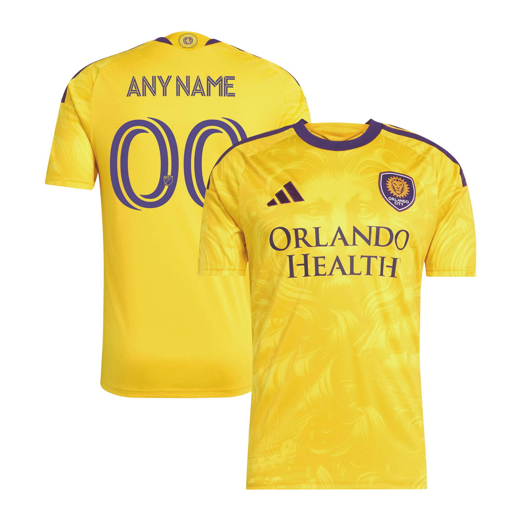 [LK] Orlando City SC 2026 2026 Sunken Treasure Kit Replica Custom Jersey - Yellow