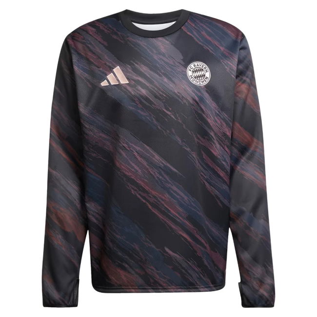 Bayern Munich Pre-Match Warm Top official style Shirt 2025-2026 (Adult