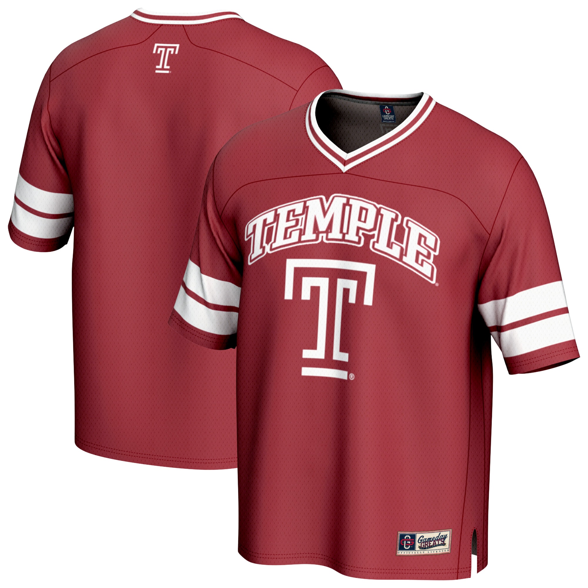 Temple Owls GameDay Greats Youth 2026 Season Football Jersey - Red