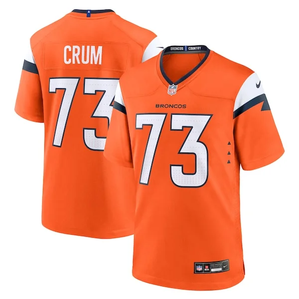 Performance None Game Jersey - Premium Orange NFL Fan Jersey | Game...