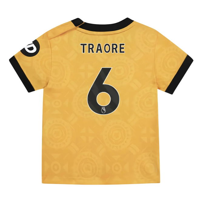 Durable Material Wolves Wolves Home Baby Kit Traore #6 New Release...