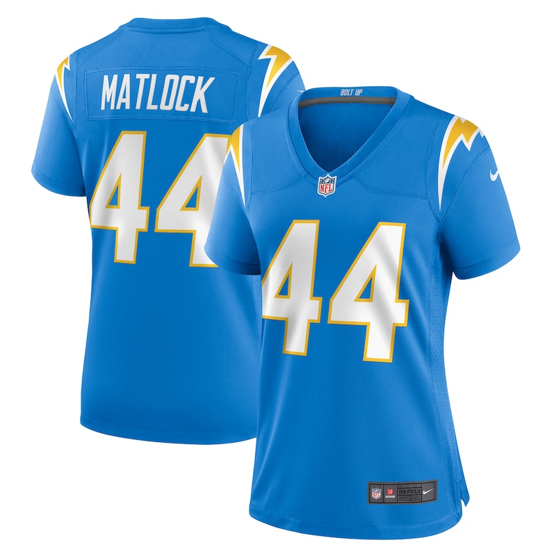 None Scott Matlock LA Chargers Great Value Game-Day Essential