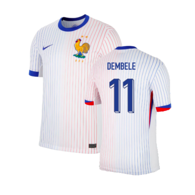 France 2024-2025 Authentic Away Shirt (fra) Ventilation