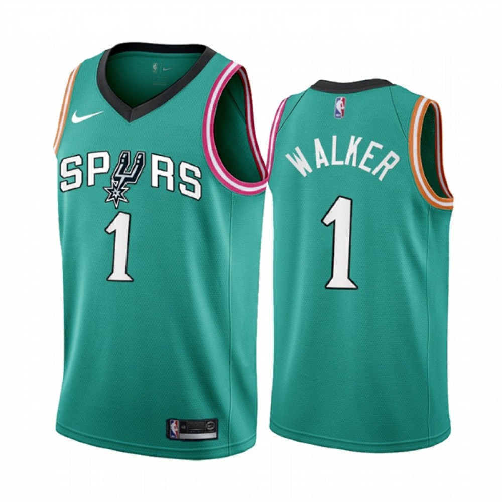 Collector's Item Exclusive Men's SAS #1 Lonnie None Basketball Jersey