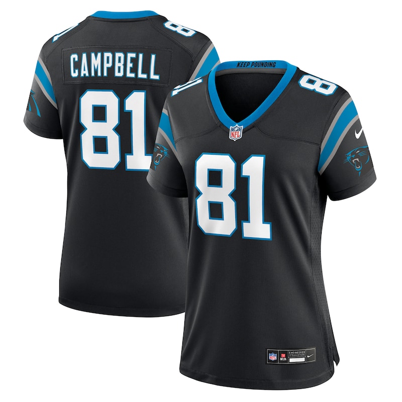 None Dalevon Campbell CAR Panthers Victory Elite Jersey Football Appar