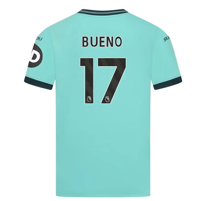 2025-2026 Wolves Away Jersey (Kids) (Bueno 17)