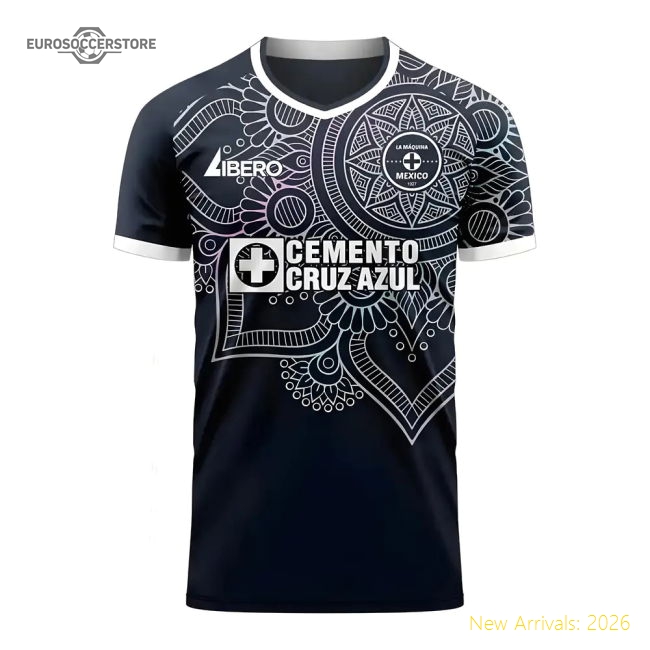 2025-2026 Football Team Womens Stylish Cruz Azul Jersey Aeroready