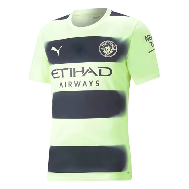 Authentic 2022-2023 Man City Third With Vintage Design